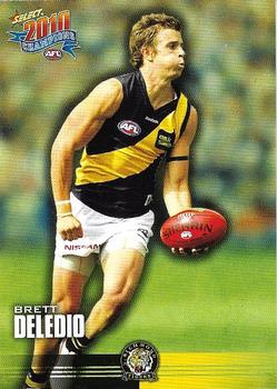 2010 Select AFL Champions #139 Brett Deledio Front